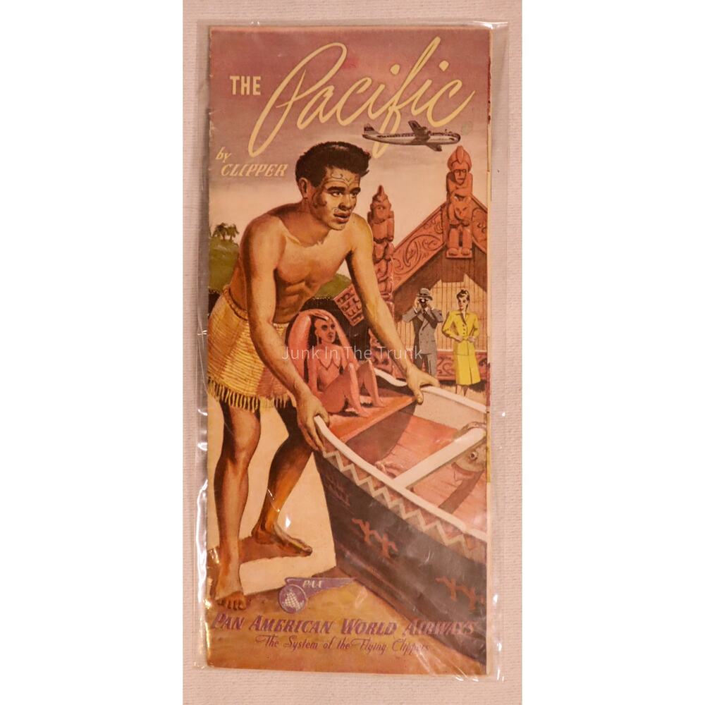 Very Rare 1947 Pan American World Airways Flyer
